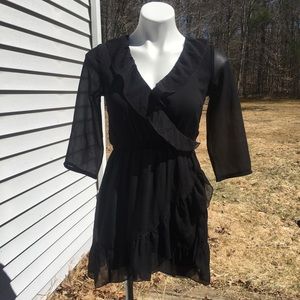 Abercrombie & Fitch Faux Wrap Dress